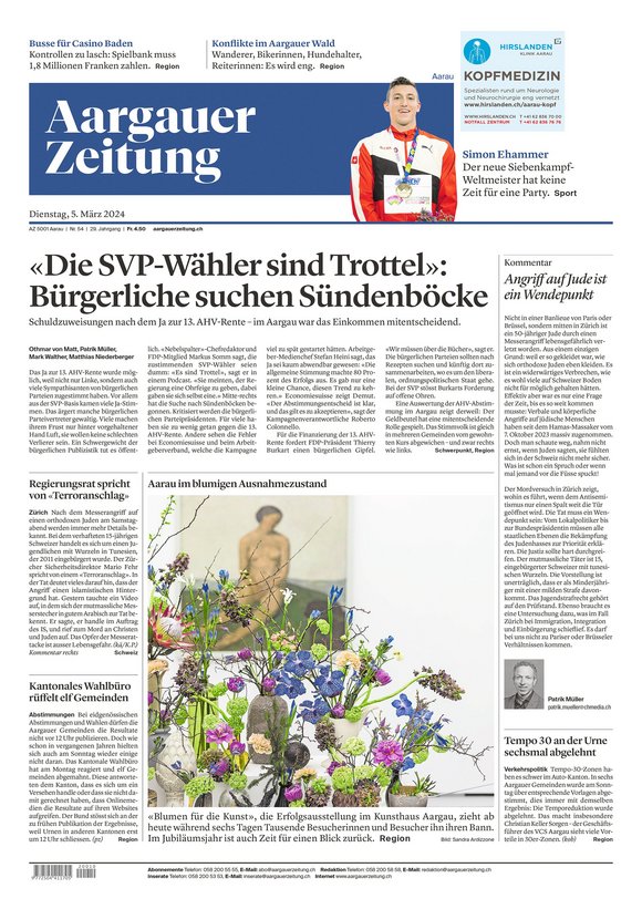 Zeitungen: Aargauer Zeitung