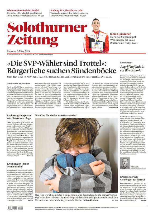 Zeitungen: Solothurner Zeitung